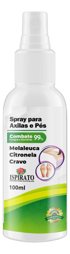 Tratamento Ispirato Para Os Pés C/ Chulé E Axilas 100ml