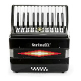 Farinelli 1302n Acordeon Negro 25 Teclas 12 Bajos Hill 