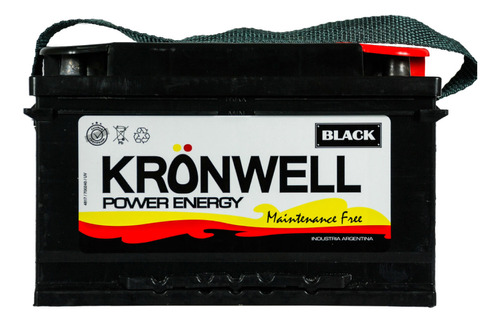 Bateria Kronwell 12x75 Jeep Cherokee Sport Clasic Foto 4