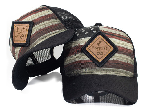 Boné Trucker Country Original Linha Premium Envio Full