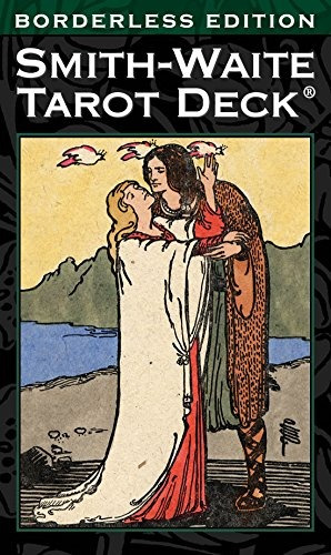 Book : Smith-waite Tarot Deck Borderless - Arthur Edward ...