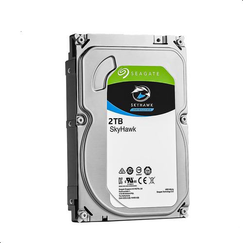 Hd Disco 2tb Sata 6.0 Surveillance Skyhawk 5400rpm 64mb