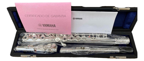 Flauta Transversal Yamaha 677 Chaves Francesa Pé Em Dó