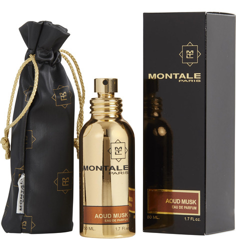 Eau De Parfum Montale Paris Aoud Musk, 50 Ml, Perfume Para M