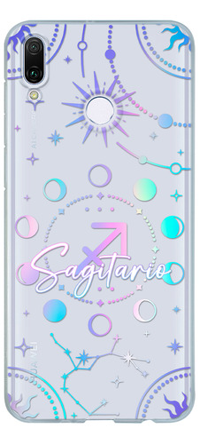 Funda Para Huawei Uso Rudo Mujer Signo Zodiaco Sagitario