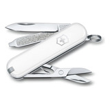 Navaja Pequeña Suiza Classic Sd Blanca Victorinox Color Blanco