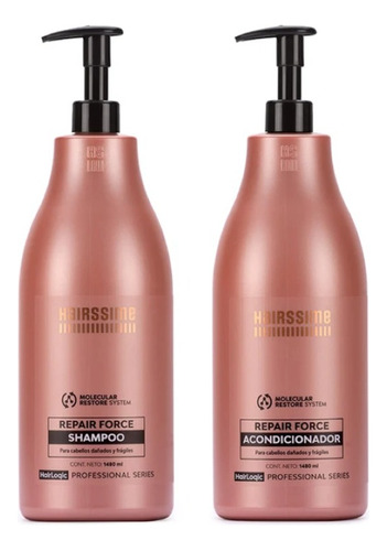 Kit Repair Force Shampoo+acondicionador Hairssime