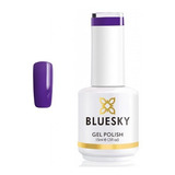 Esmalte Permanente Gel Bluesky -lt143 Morado