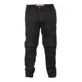 Pantalón Para Moto Jeans Elastizado Y Protecc/ Alter Delisio