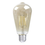 Ampolleta Led Filamento St64 5w Luz Muy Cálida E27