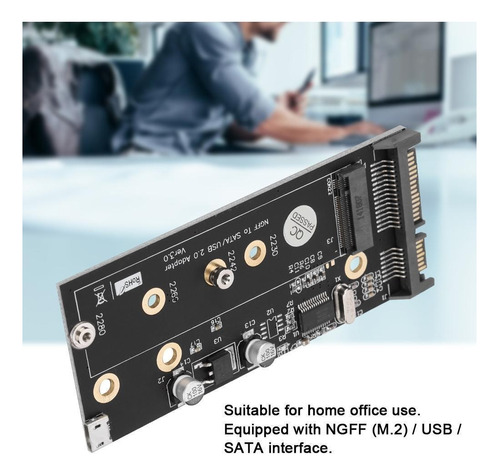 Ngff M.2 Ssd A 2.5 Sata 6gb/s Adaptador 2280 M2 Ngff A Sata