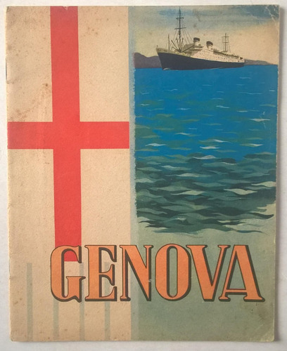 Guía De Turismo Enit Génova Italia Año 1937