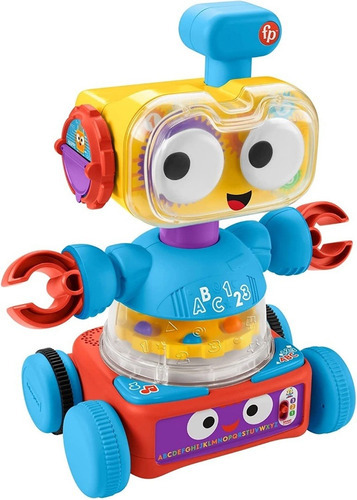 Fisher Price - Tri Bot Robot De Aprendizaje - Hgp33 Color Celeste