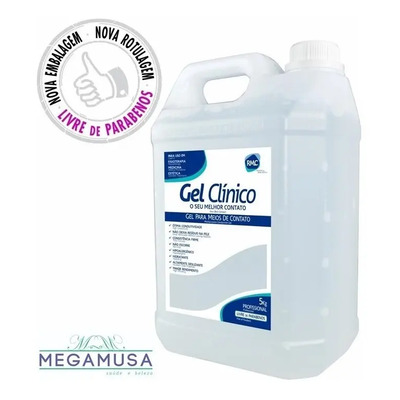 Gel Condutor Incolor - Galão 5kg - Rmc | MercadoLivre