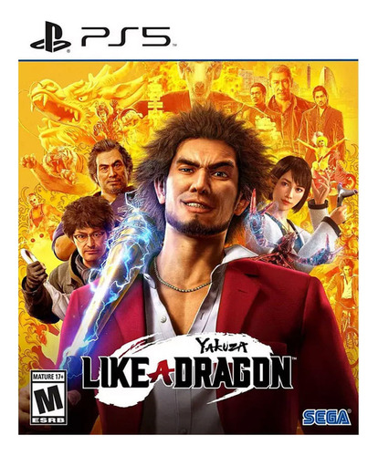 Juego Yakuza Like A Dragon Ps5 Game Only Playstation 5 Nuevo