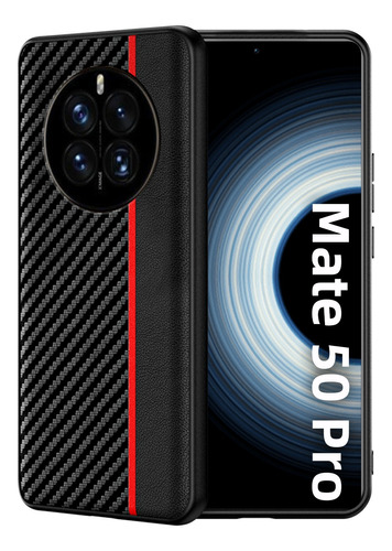 Funda Cuero Delgado Piel Para Huawei Mate 40 Pro / 50 Pro 5g