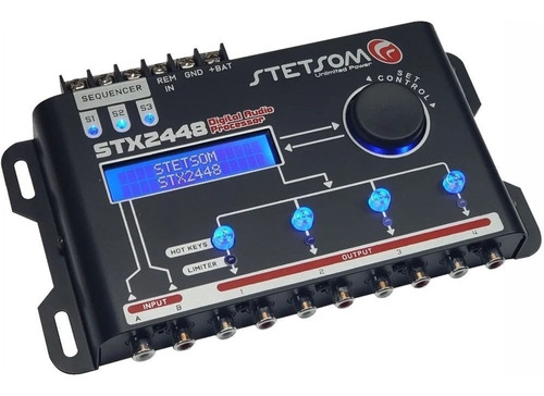 Processador Stetsom Digital Equalizado Stx2448 Sequenciador