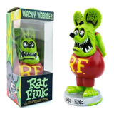 Boneco Rat Fink Ed Big Daddy Roth Wacky Wobbler Funko