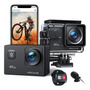 Videocámara 4k Wifi Deportiva Micrófono Dual Sumergible Eis Videocámara 4k Wifi Deportiva Micrófono Dual Sumergible Eis