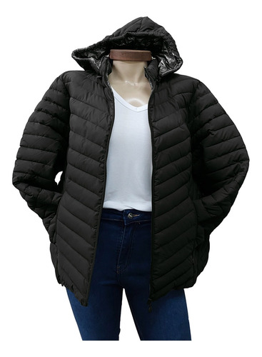 Campera Térmica Inflable Importada Talle Especial Mujer