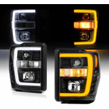 Faros Drl Ford F250 F350 Super Duty 2008 2009 2010 Doble Led