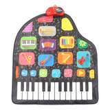 Teclado Musical Playmat, Alfombra Para Piano Eléctrico, Gran