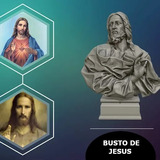 Busto Jesus Cristo - Archivo Digital Para Imprimir En 3d