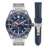 Relógio Orient Automatic Superior Masculino Yn8ss002 Azul