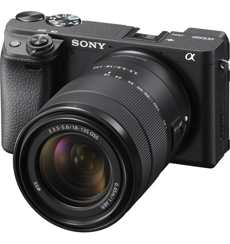 Sony Alpha A6400 Mirrorless Digital Camara Con 18-135mm Lens