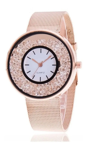 Reloj Para Mujer Con Cristales De Zirconia