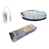 Tira Led Rgbw 505060 X5mt + Fuente + Controladora Wifi 