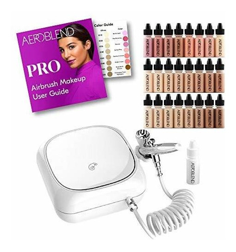 Kit Maquillaje Aerógrafo Profesional - 24 Colores