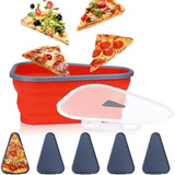 Caixa De Pizza Container Dobrável Para Pizza, Divisor 5pc