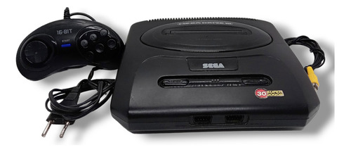 Megadrive 3 Iii Original Sega Completo Com 30 Jogos