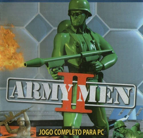 Cd Game Pc Original Army Men 2 Greenleaf 3 D O