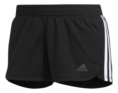 Short adidas Training Pacer 3s Mujer Ng Bl Tienda Oficial