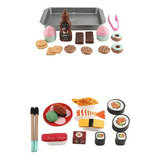 Playset Cocina Comida Divertida Sushi Japonés Postre