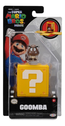 Super Mario Bros La Película Goomba Mini Figura Articulada