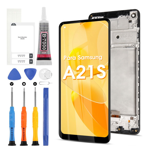 Pantalla Lcd Táctil Completa Original Para Samsung A21s