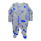 Mameluco/pijama Térmico Del Bosque Para Bebe Carters