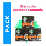 Espresso, Capsulas De Café Starbucks, Cartón De 3 Cajitas.