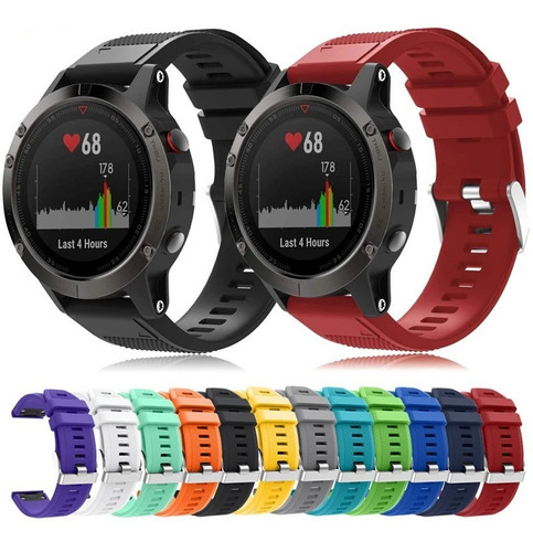 Correa Para Garmin Fenix 5x 6x Pro 3 Hr 5x Plus Quatix 3