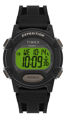 Reloj Timex Expedition Cat Para Hombre De 41 Mm - Correa Neg
