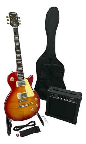 Kit Guitarra Electrica EpiPhone Les Paul Standard