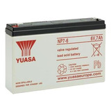 Bateria De Gel 6v 7ah Yuasa Np 7-6 Juguetes Autitos         