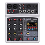 Bomge 16-dsp Audio Sonido Mezclador Con Usb Bluetooth, Phant