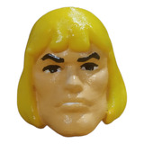 Cabeza Repro 3 D He-man Y Skeletor Estilo Filmation