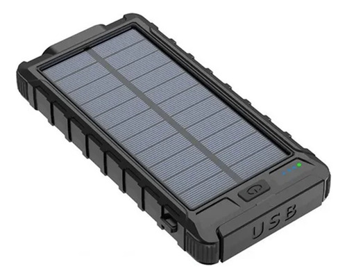 Carregador Portátil Powerbank Bateria Solar 80000 Mah 2 Usb