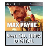 Max Payne 3  Jogo Ps3 