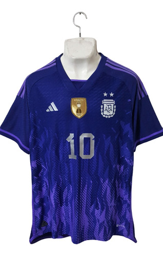 Jersey Argentina #10 Messi adidas Original Heat.rdy 2022 Xl
